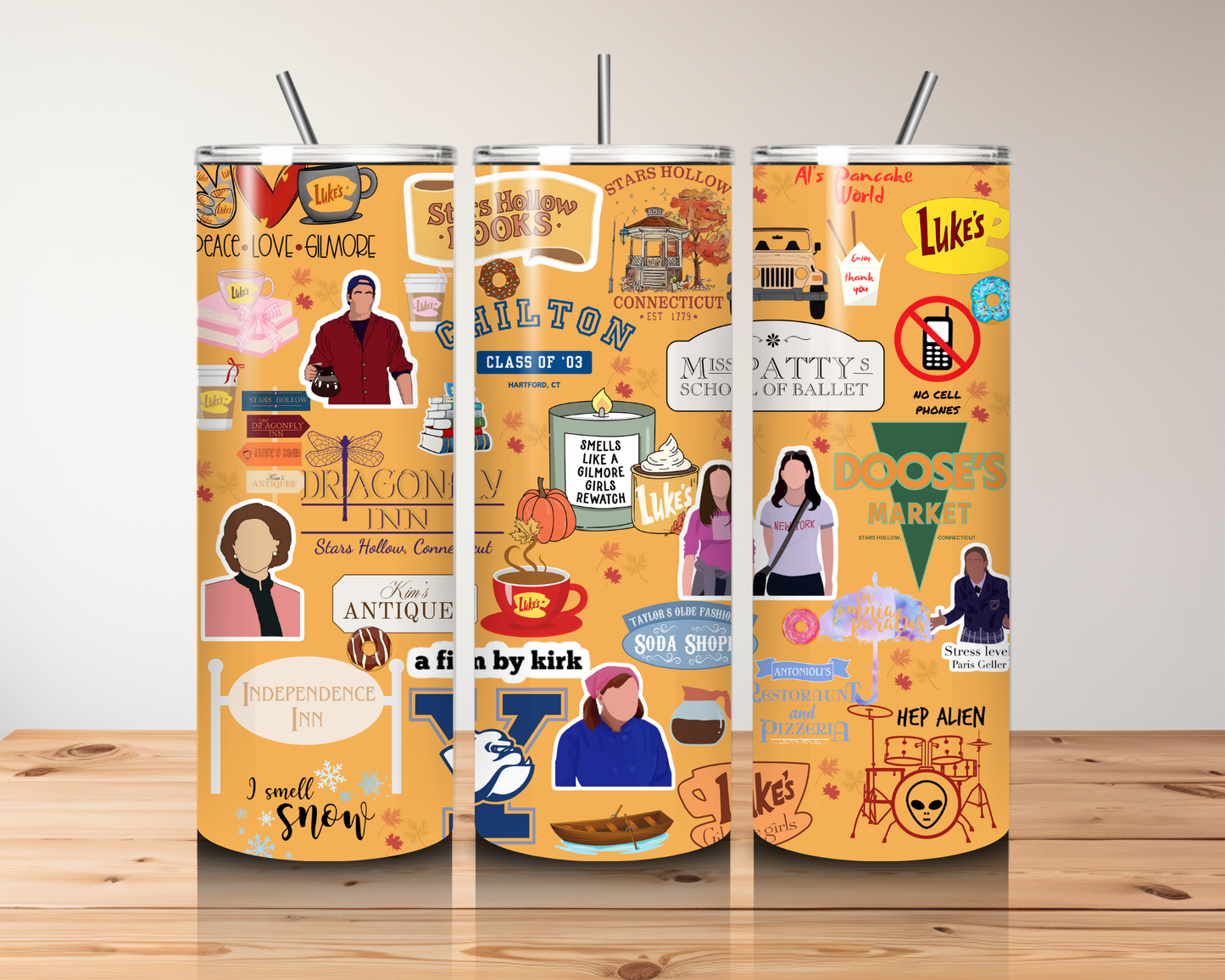 GILMORE GIRLS TUMBLER 8