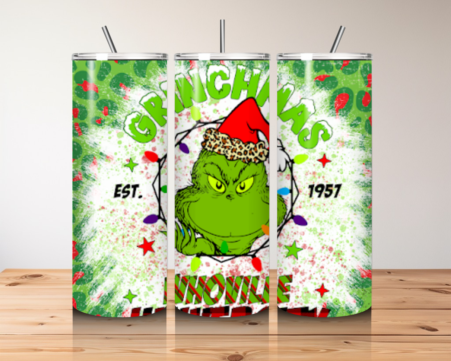 GRINCHMAS 20 OZ TUMBLER