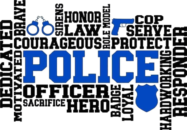 POLICE 20 OZ TUMBLER