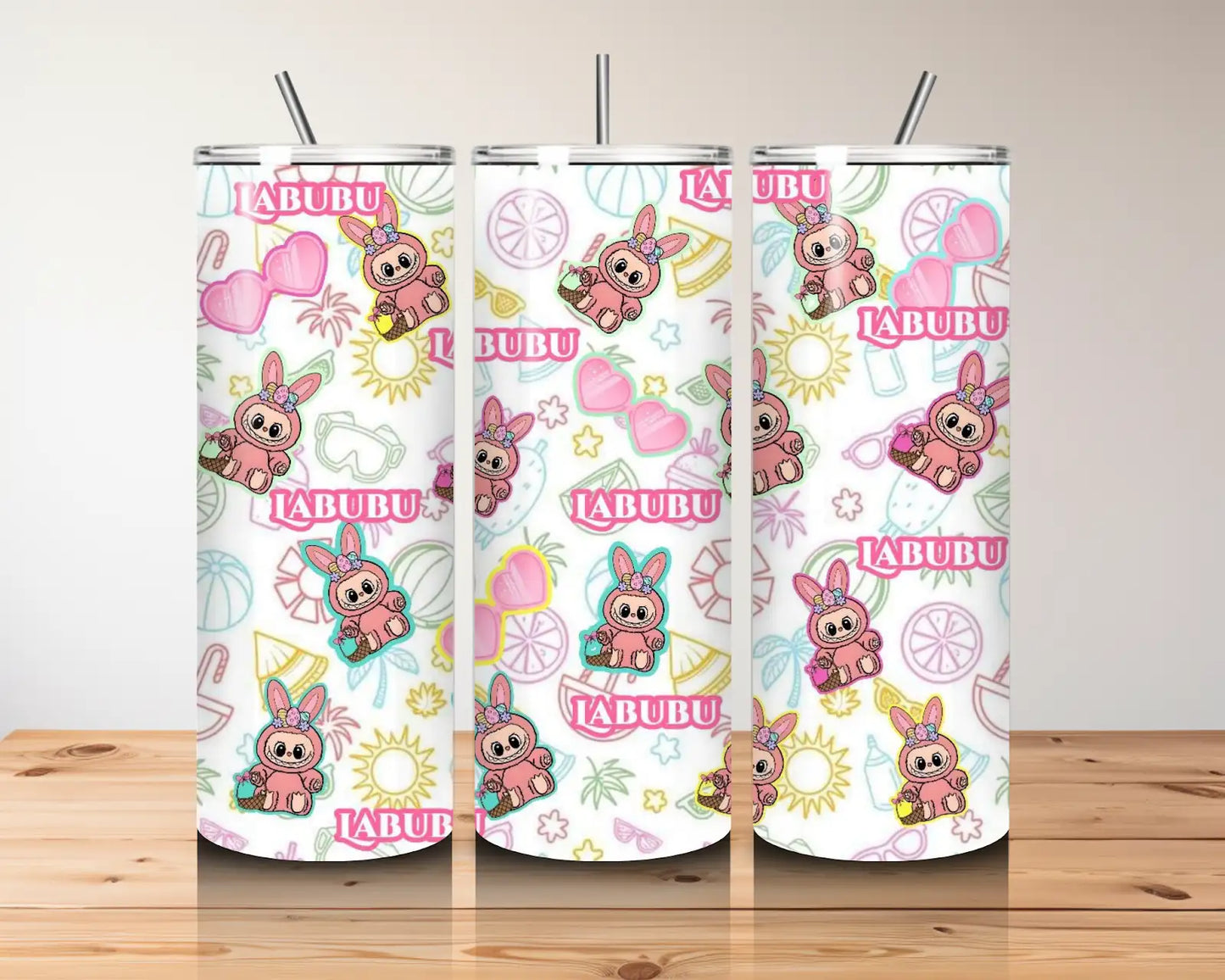 SUMMER VIBES LABUBU TUMBLER