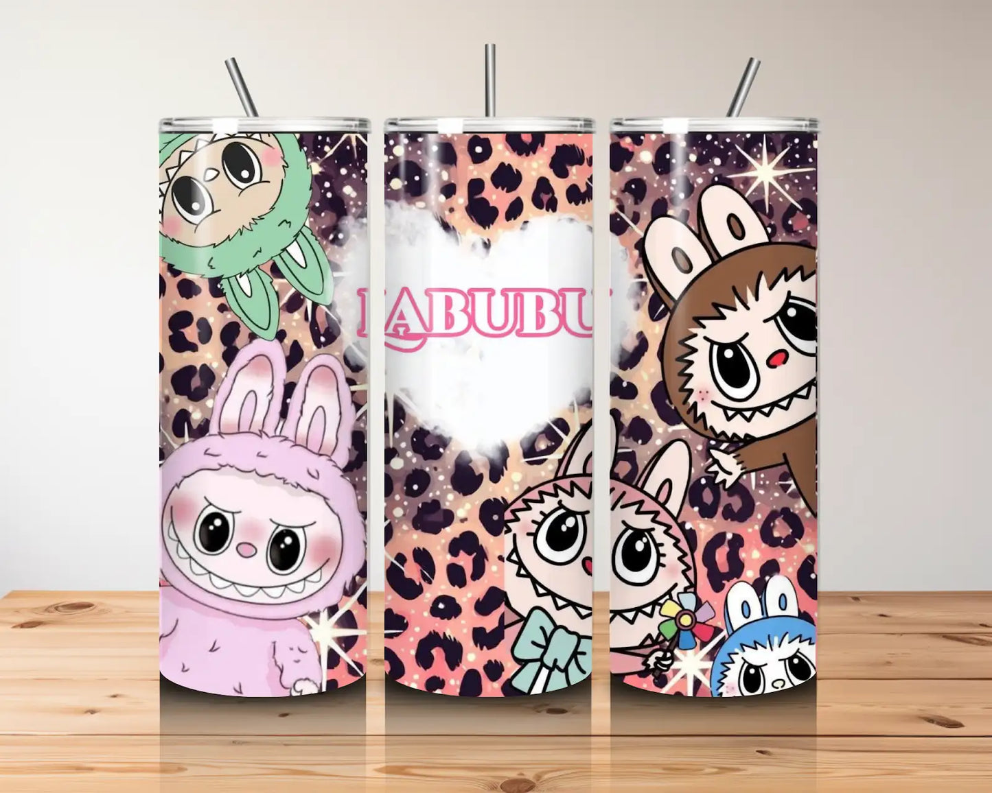 CHEETAH LABUBU TUMBLER