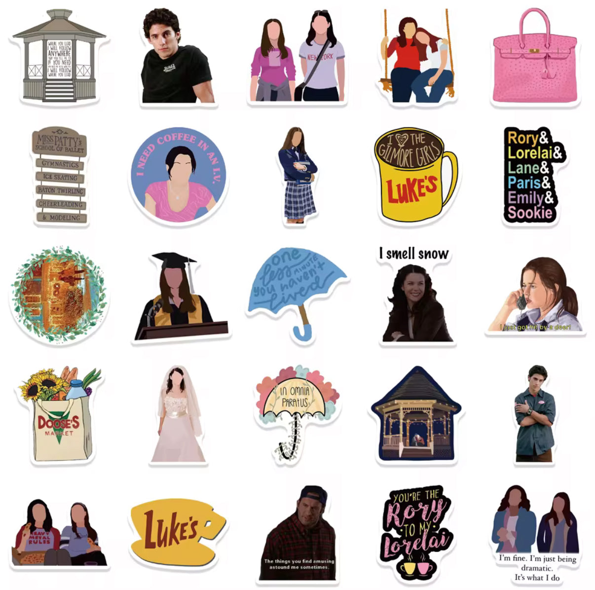 MYSTERY 10 PC STICKER PACK