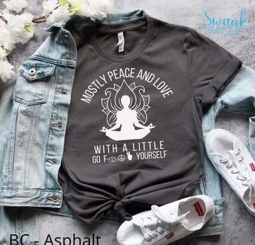 MOSTLY PEACE AND LOVE