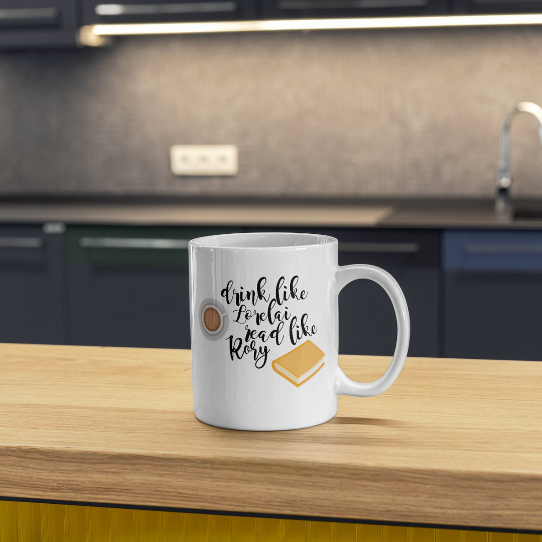 DRINK LIKE LORELEI READ LIKE RORY MUG