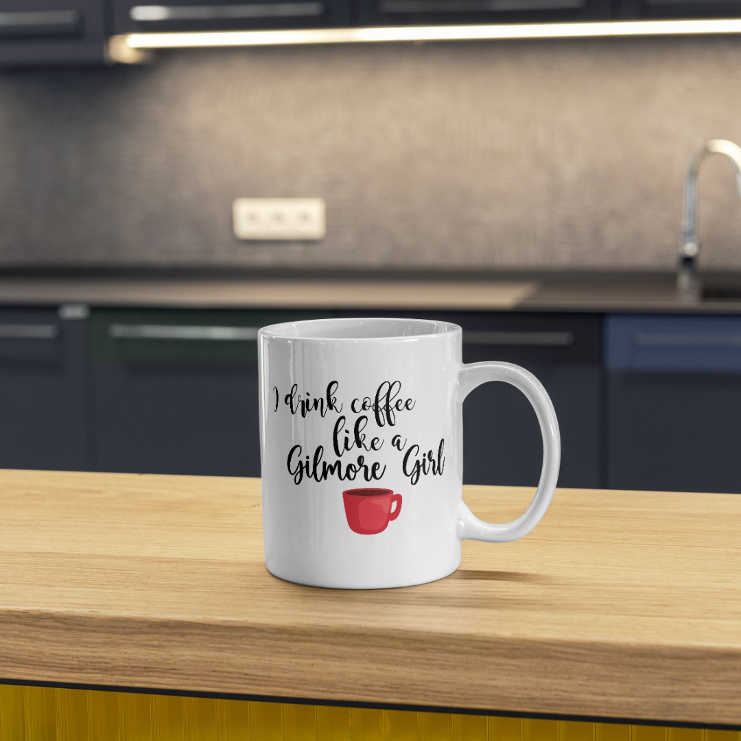 I DRINK COFFEE LIKE A GILMORE MUG