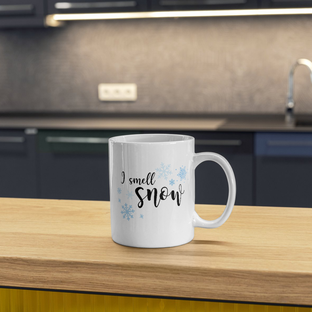 I SMELL SNOW MUG