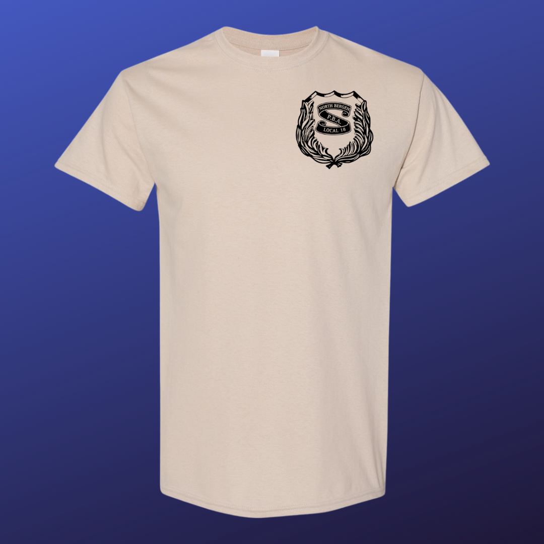 NB PBA LOCAL 18 TSHIRT BLACK LOGO