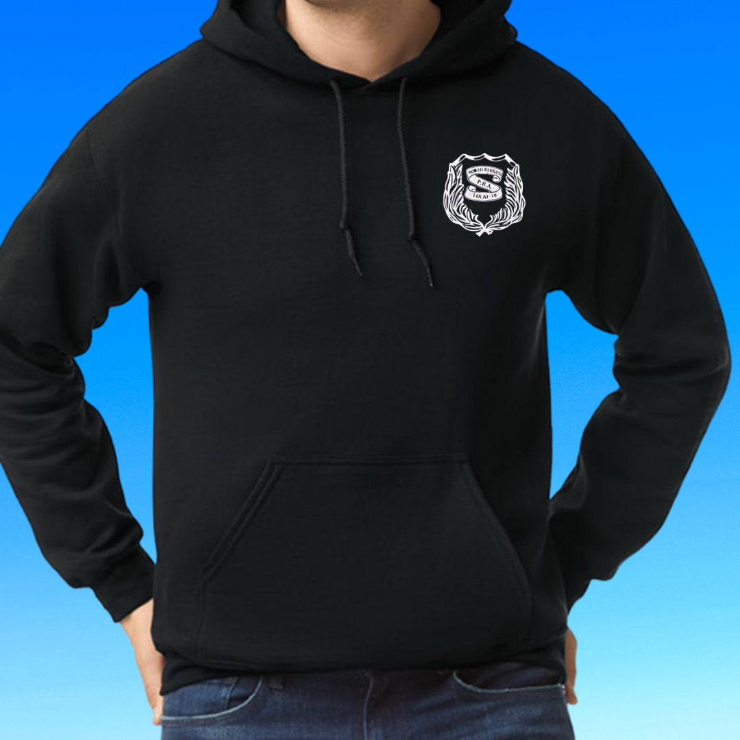 NB PBA LOCAL 18 HOODIE WHITE LOGO