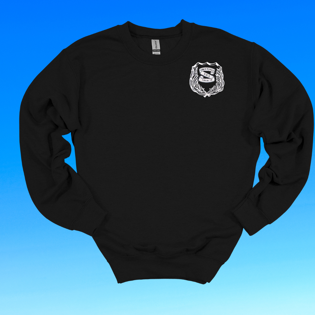 NB PBA LOCAL 18 CREW WHITE LOGO