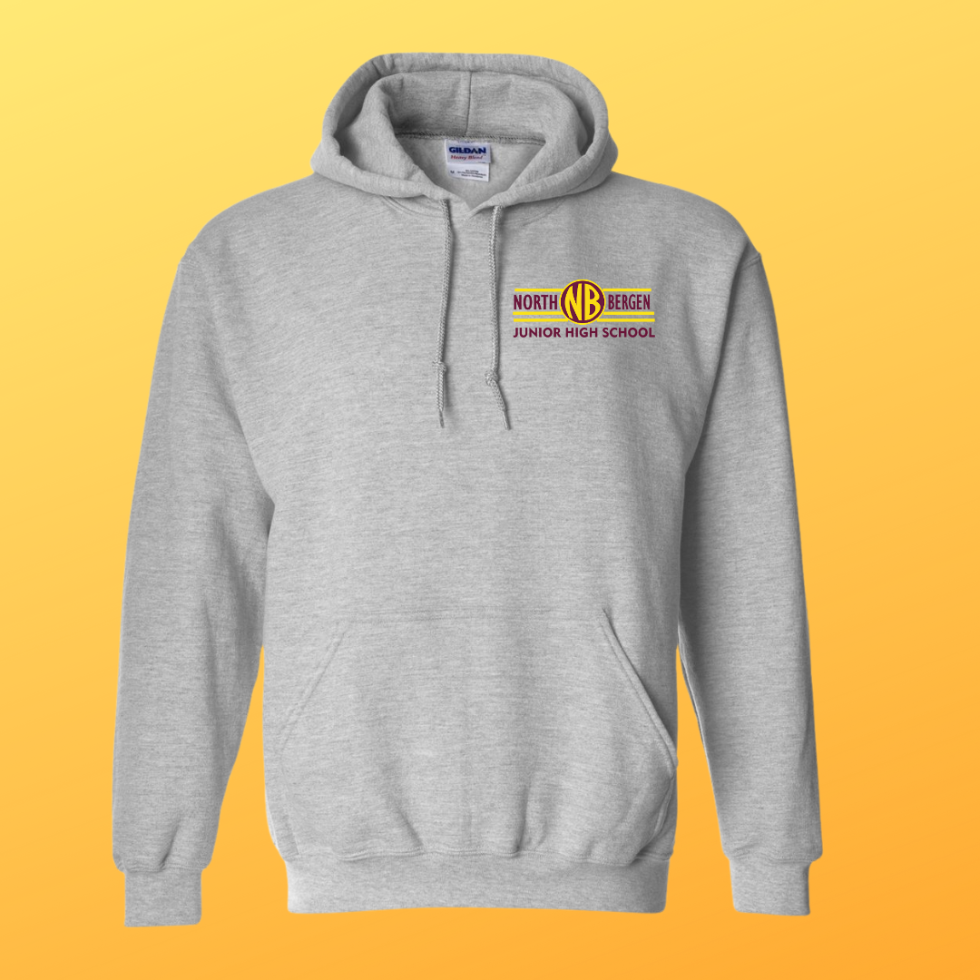 North Bergen JR HS hoodie ADULT