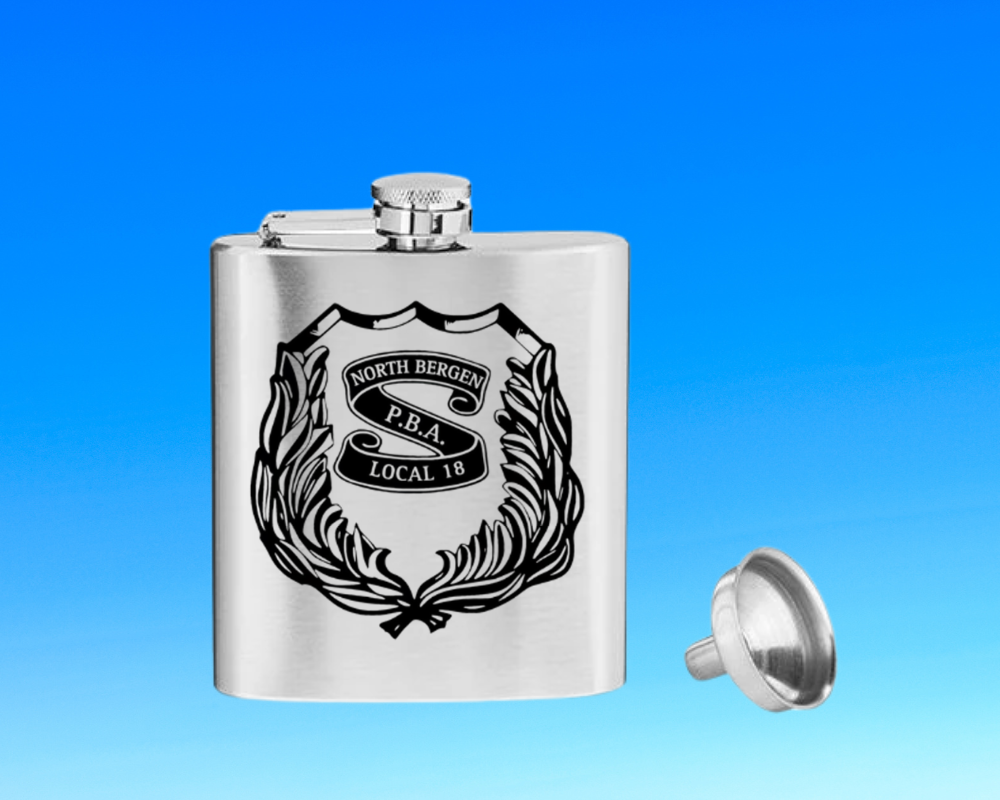 NB PBA LOCAL 18 FLASK