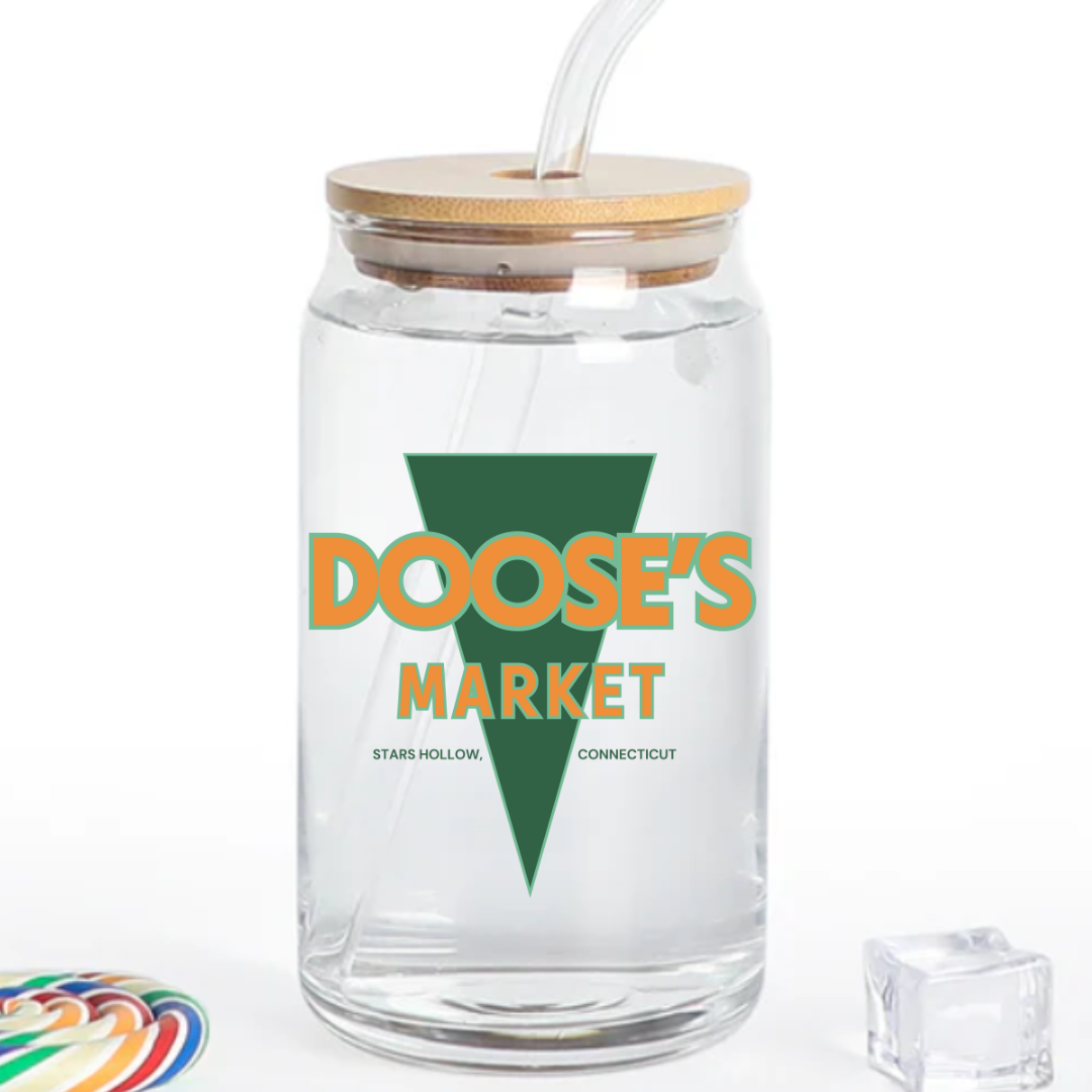 DOOSES MARKET 16 OZ GLASS