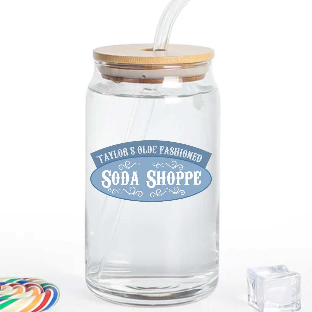 TAYLOR'S SODA SHOP 16 OZ GLASS