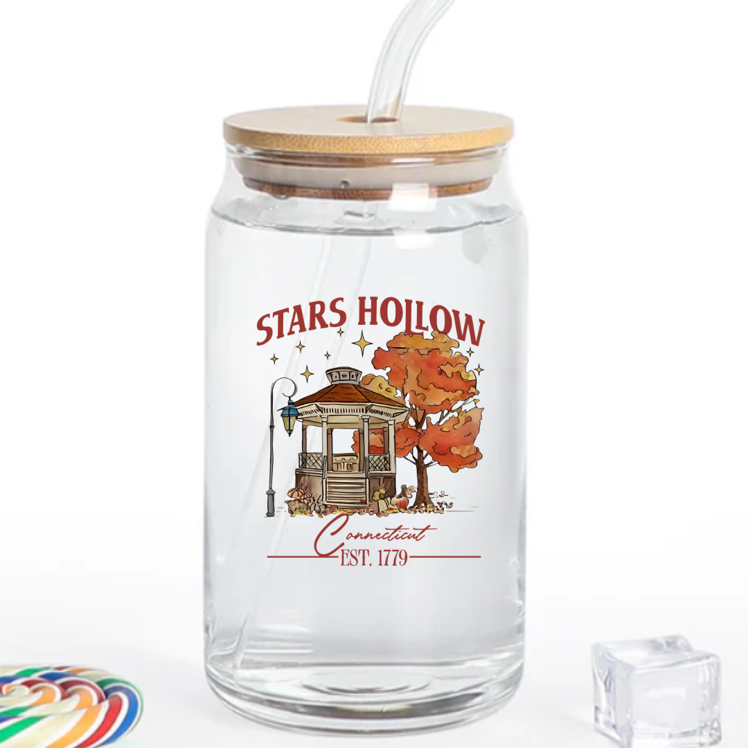 STARS HOLLOW FALL 16 OZ GLASS