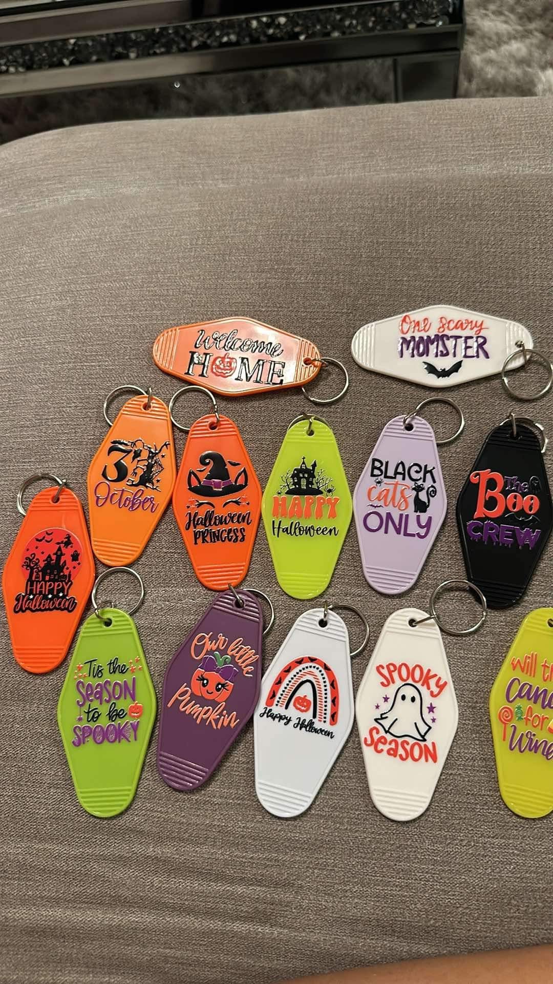 SPOOKY SEASON KEYCHAINS & MORE