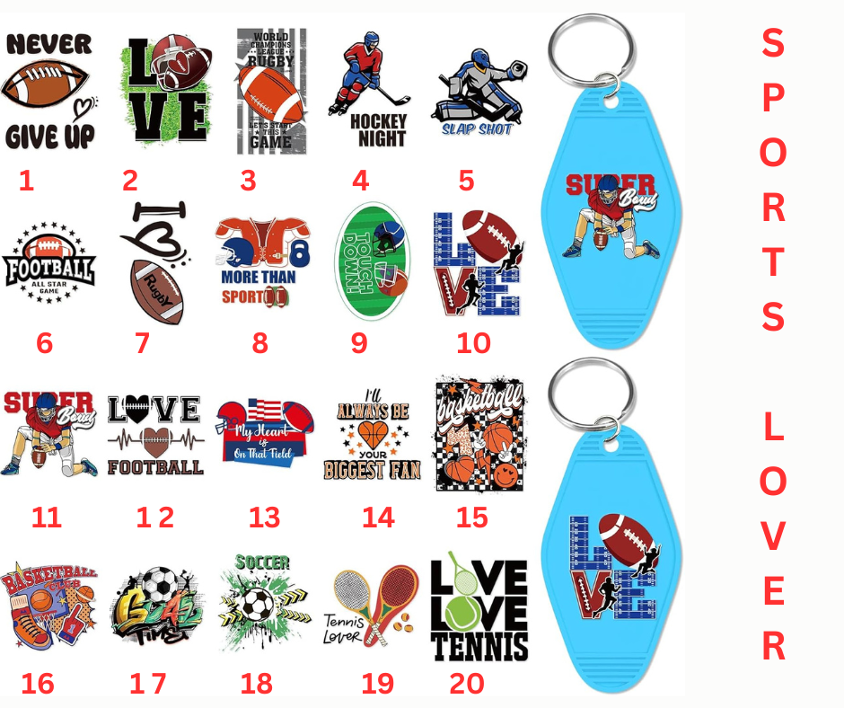 SPORTS KEYCHAINS