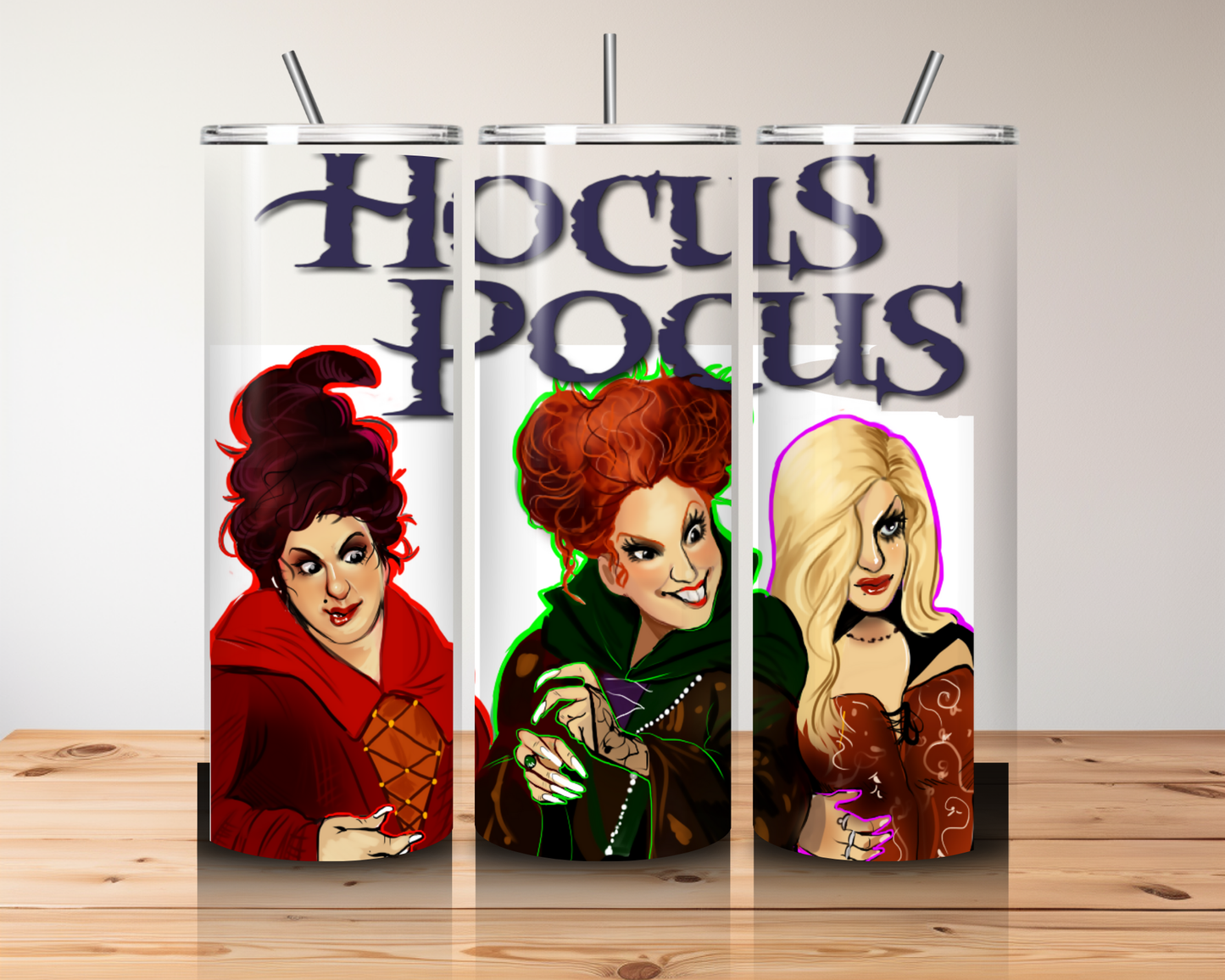 HOCUS POCUS WITCHES  20 OZ TUMBLER