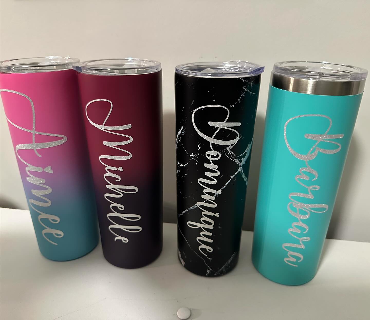 CUSTOM NAME TUMBLERS