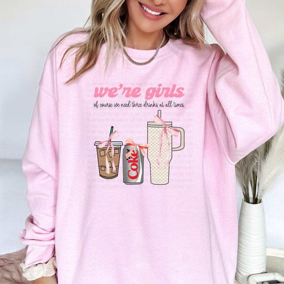 GIRLS NEED 3 DRINKS