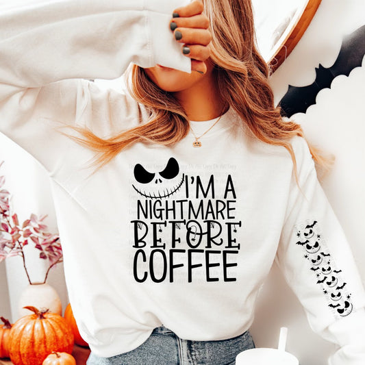 I'M A NIGHTMARE BEFORE COFFEE