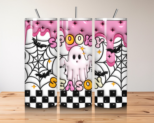 PINK SPOOKY SEASOM TUMBLER