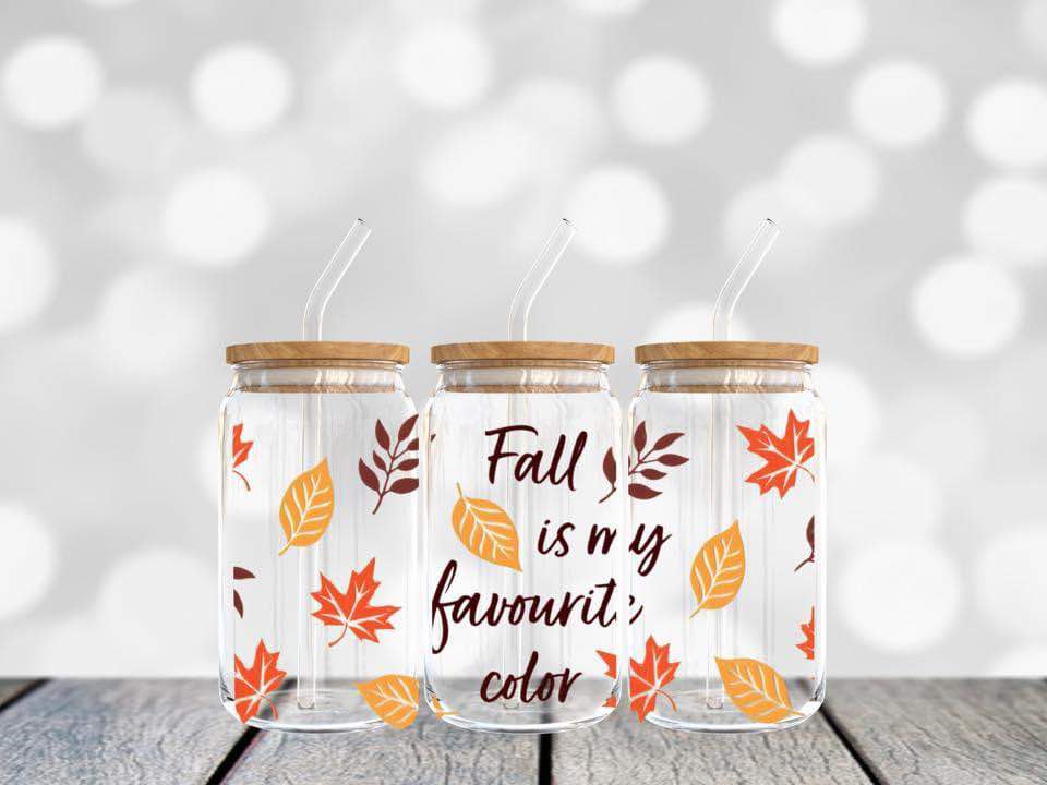 FALL FAV 16 OZ GLASS