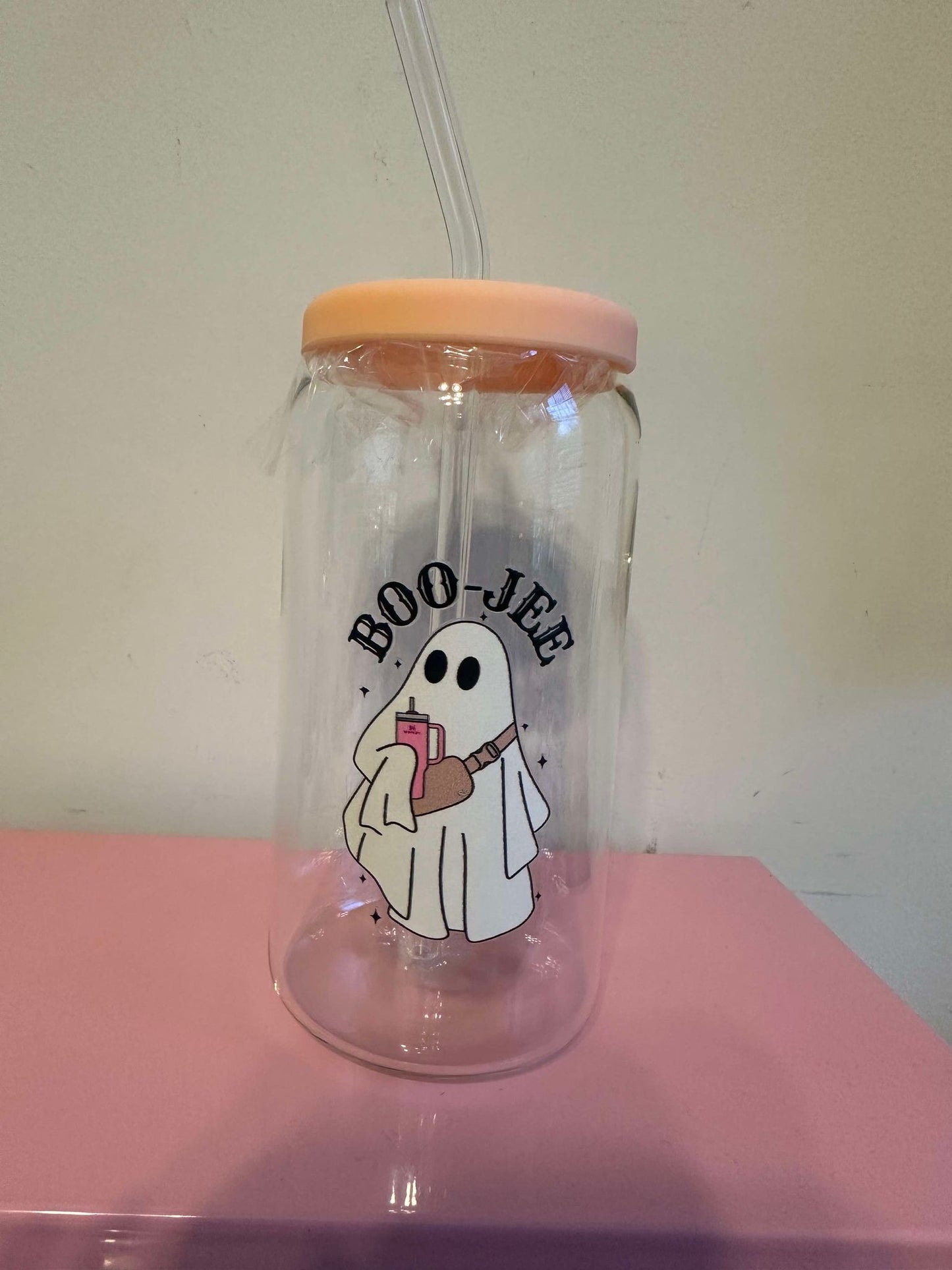 BOO-JEE GHOST 16 OZ GLASS