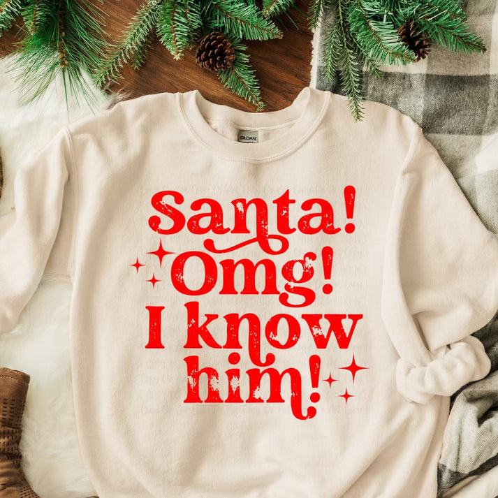 SANTA! I KNOW HIM! – SSavvy Designs