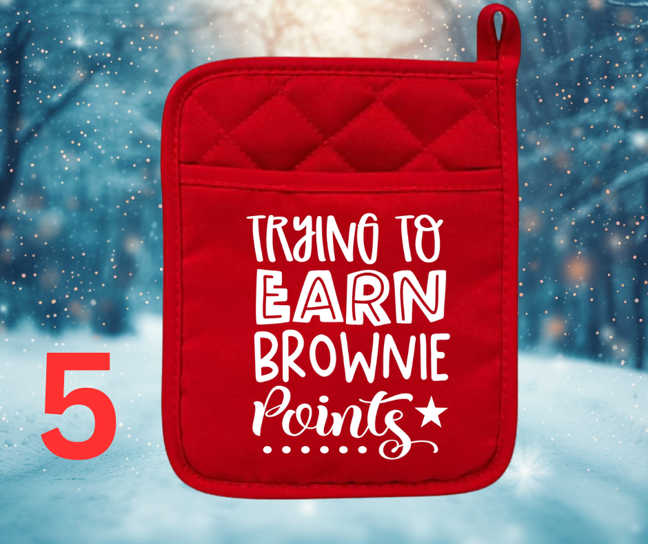 CHRISTMAS TEACHER POT HOLDER