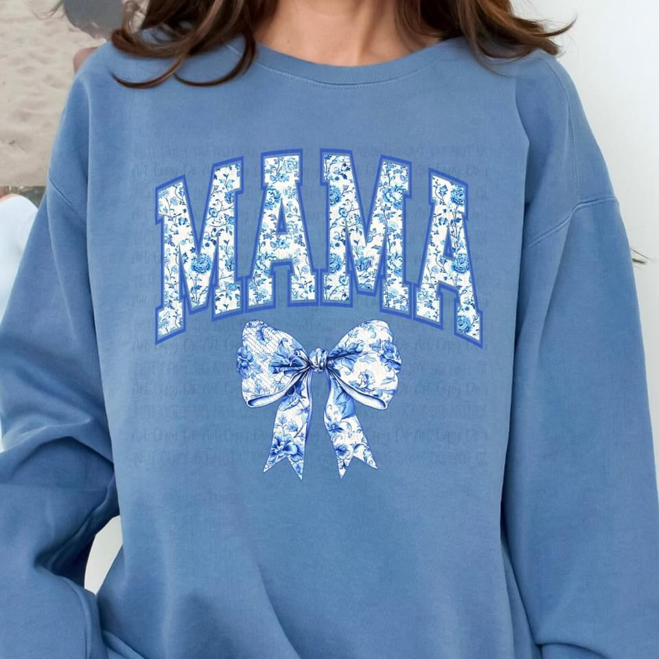 MAMA BOW BLUE