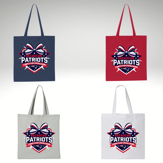SEC PATRIOTS COMP CHEER TOTE BAG