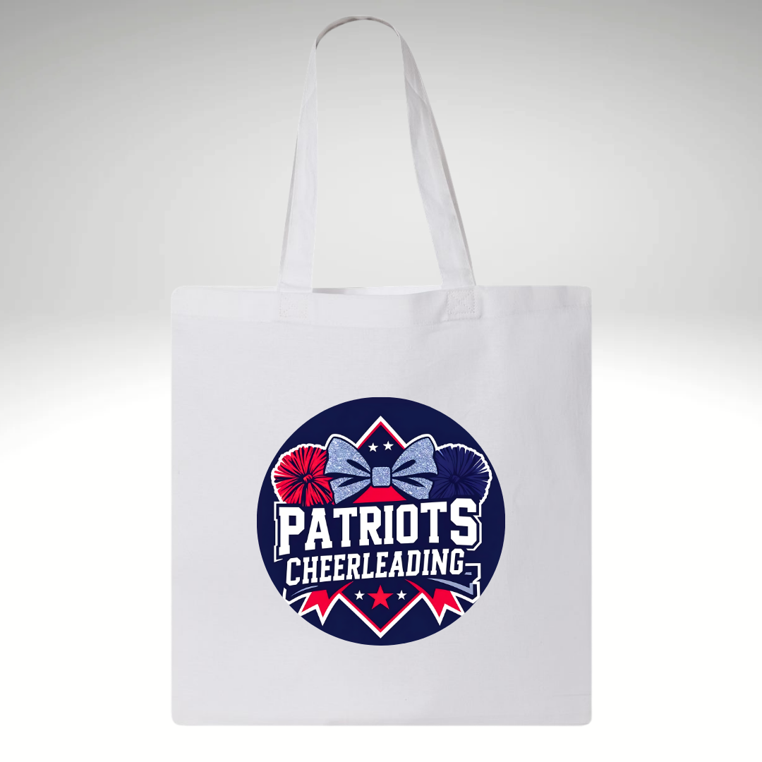 SEC PATRIOTS REC CHEER TOTE BAG BOW