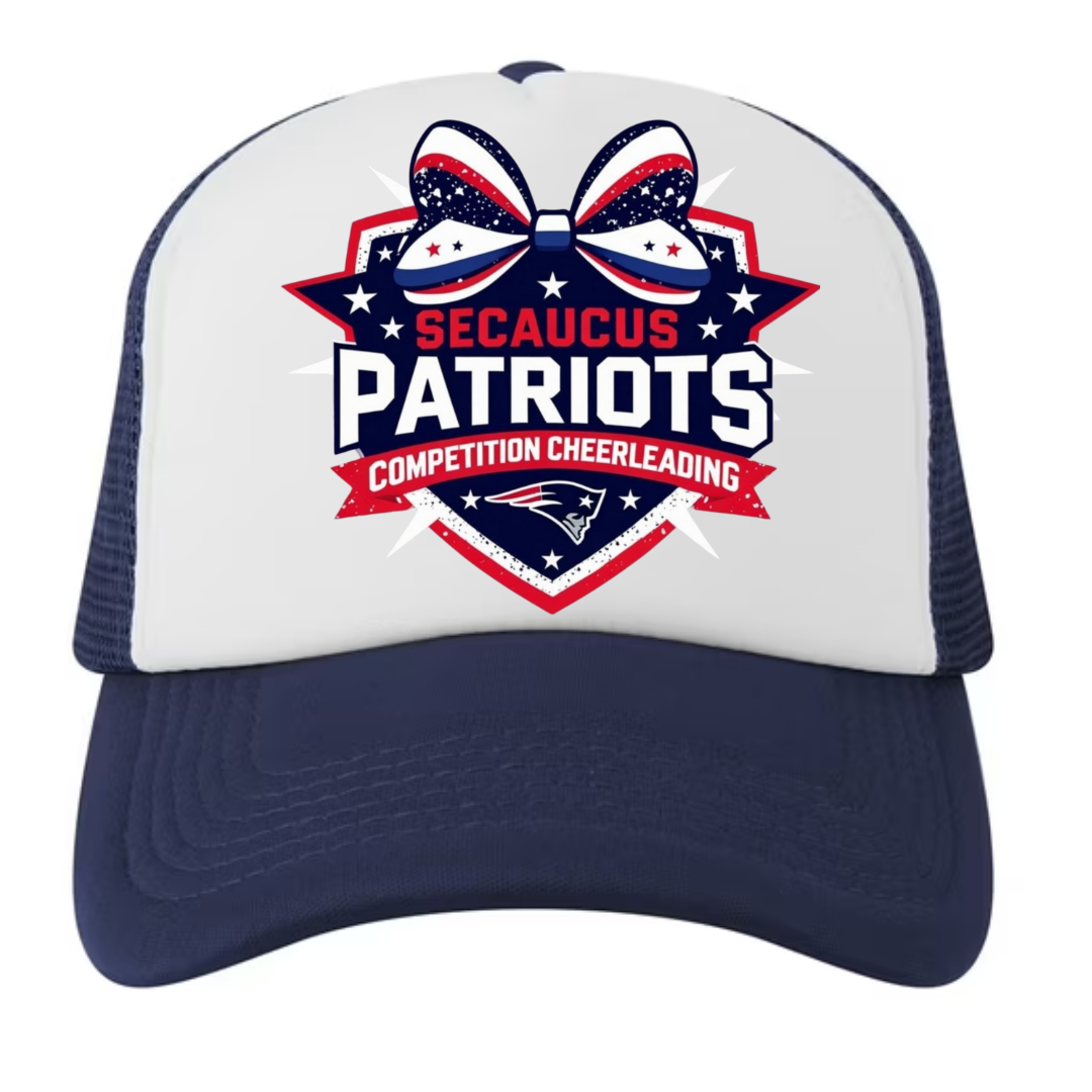 SEC PATRIOTS COMP CHEER TRUCKER HAT