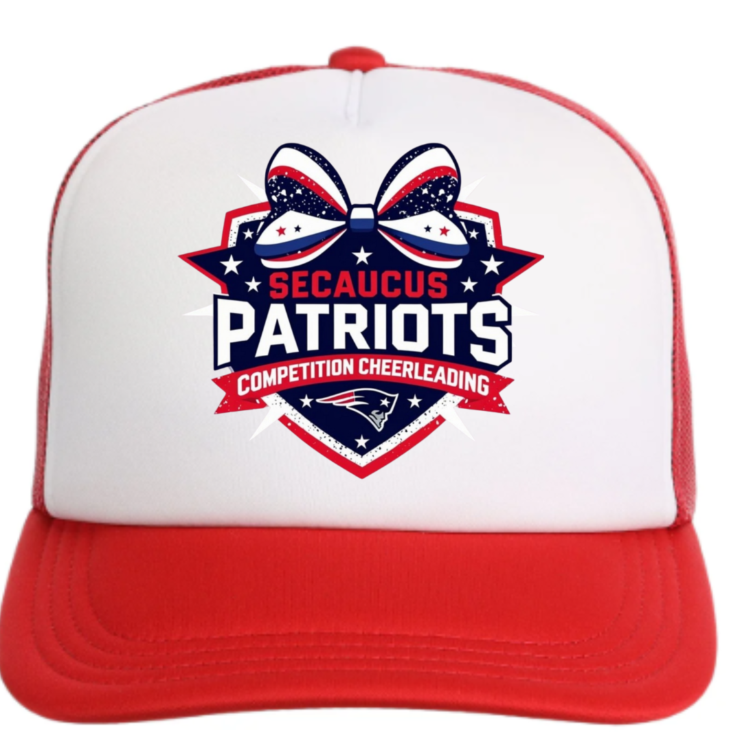 SEC PATRIOTS COMP CHEER TRUCKER HAT