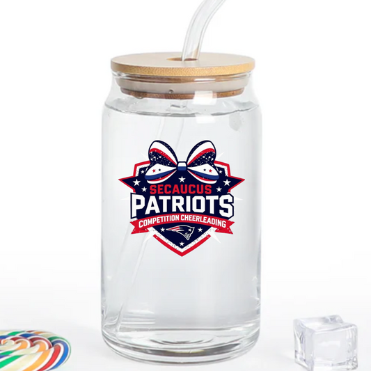 SEC PATRIOTS COMP CHEER GLASS CUP