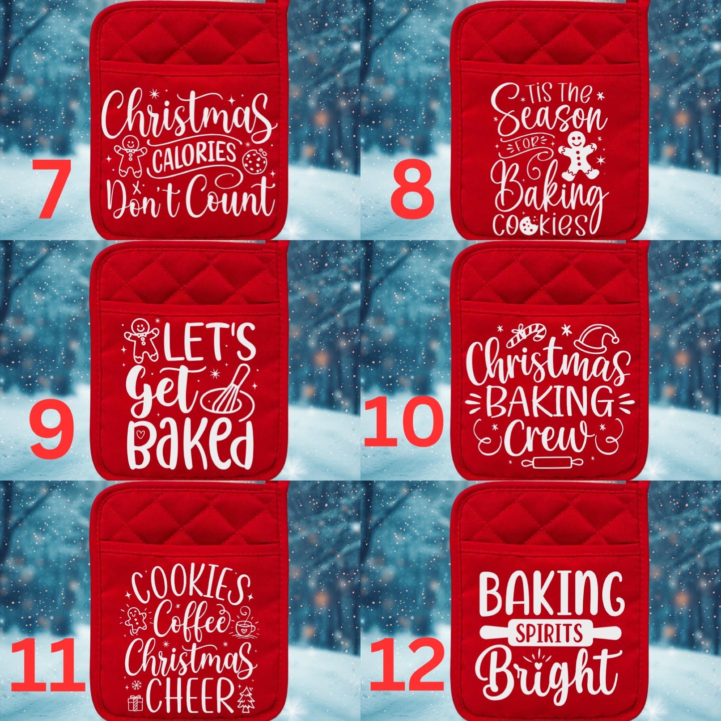 CHRISTMAS POT HOLDER